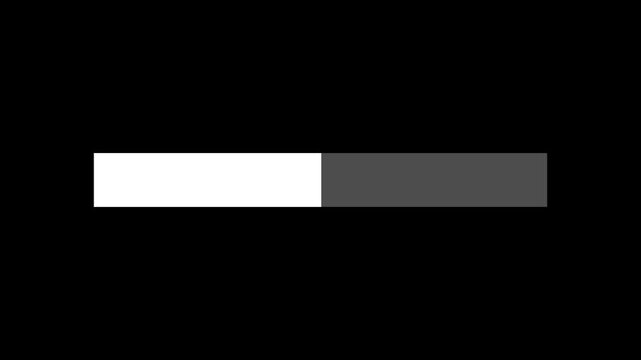 Loading progress bar downloading bar loading screen pix elated progress animation. Status bar, processing.