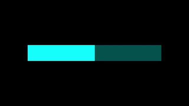 Loading progress bar downloading bar loading screen pix elated progress animation. Status bar, processing.