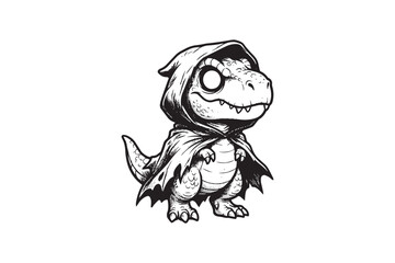 vampire trex halloween Vector © somaiya