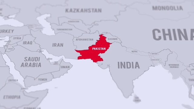 Pakistan Map