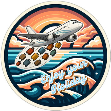 airplane with banner