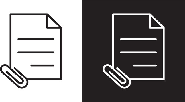 Attach document icon
