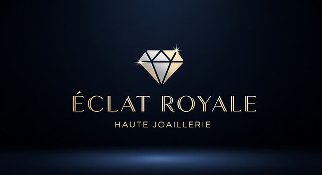 &Eacute;clat Royale haute joaillerie logo featuring a diamond-shaped gemstone symbol.