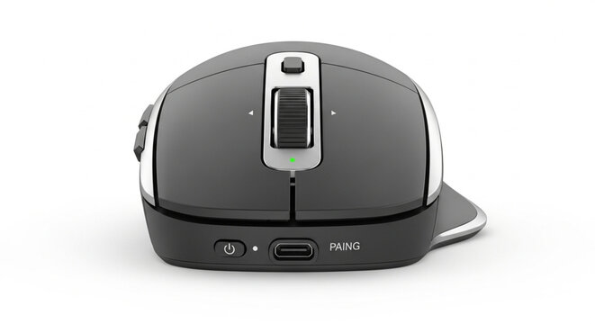 wireless mouse isolated on white