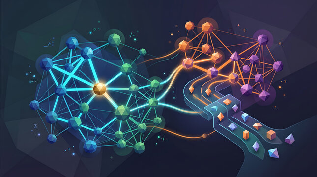 Abstract Neural Network and Data Flow in Artificial Intelligence