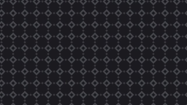 Black japanese kuginuki nested diamonds pattern scrolling, traditional seamless loop background