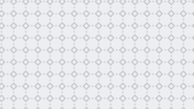 White japanese kuginuki nested diamonds pattern scrolling, traditional seamless loop background
