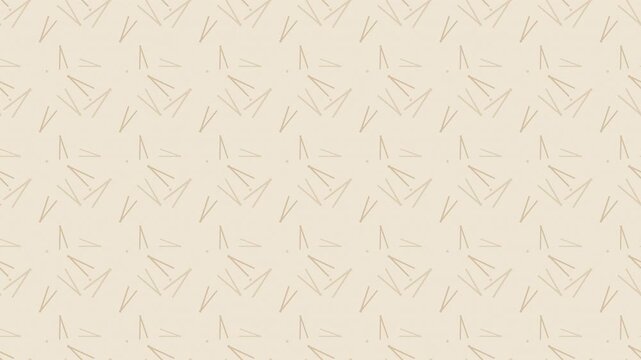 Beige japanese matsuba pine needles pattern scrolling, traditional seamless loop background