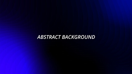 Obraz premium Abstract dark blue gradient background with soft light diffusion for digital design applications