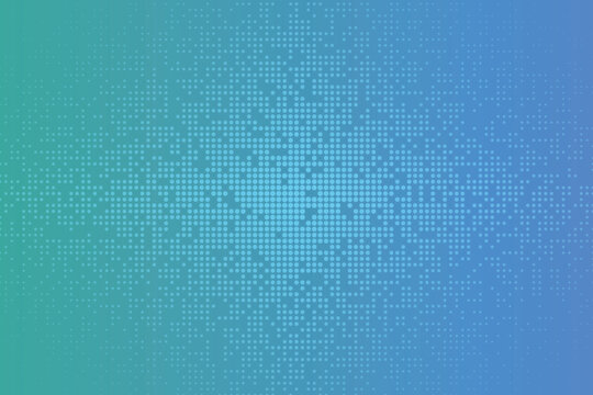 Gradient dot pattern background teal to blue modern abstract texture for digital design and presentations