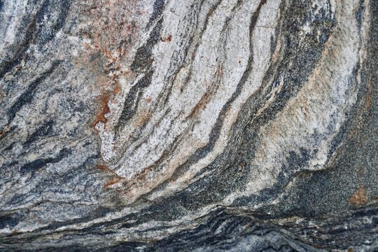 Raw natural Grantite rock closeup, textural background