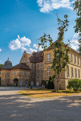 Naklejka premium Eyrichshof Castle in the town of the same name in Lower Franconia