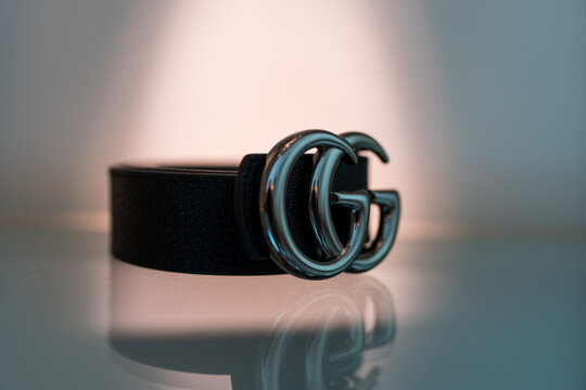 Bangkok, Thailand - July 22, 2026 : A gucci belt