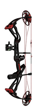 Detailed compound bow vector illustration 