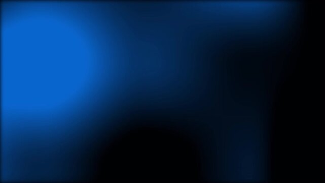 Pulsing Blue Light Leaks Abstract Cinematic Motion Background