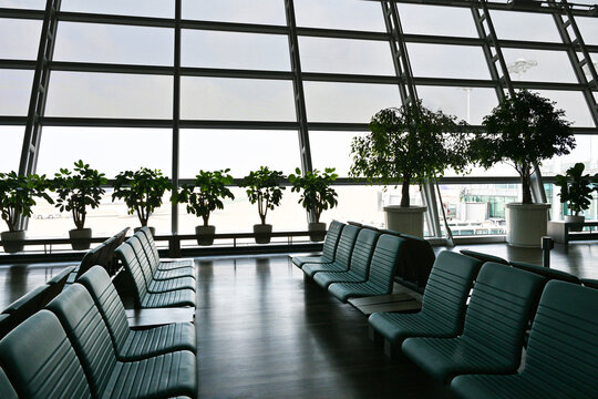 Waiting area of airport