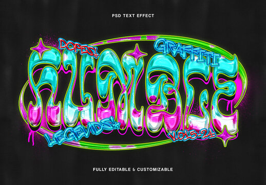 Air Graffiti Text Effect