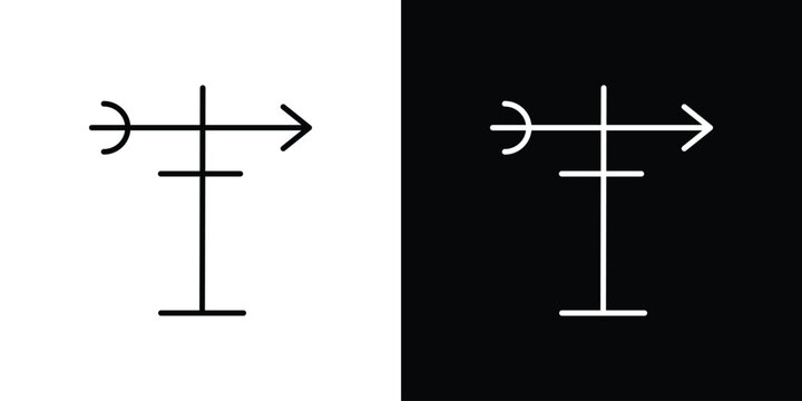 Veleta icon line logos series