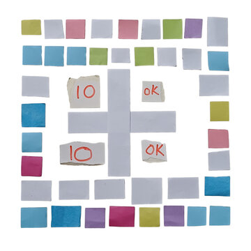 Vector illustration of alphabet letters a to z in different colors