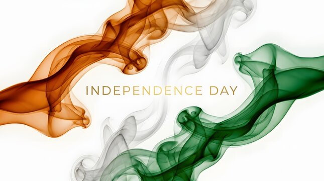 Independence day smoke art vibrant colors celebrating freedom and national pride