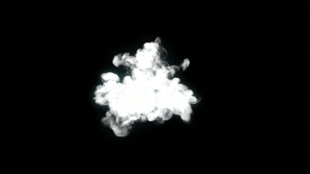 Frost cinematic dense vapor bloom producing radiant frozen atmospheric diffusion