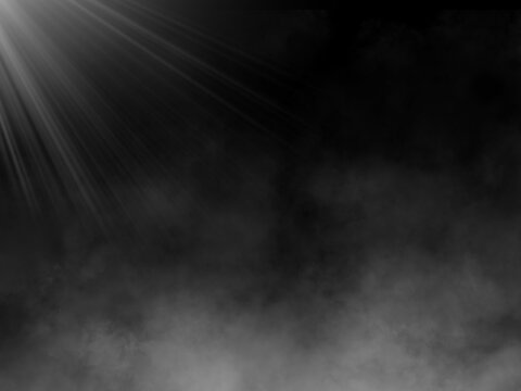 Grunge background with spotlight with smoke