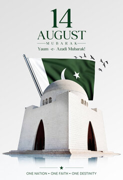 Tomb 14 august independence Pakistan national public holiday  