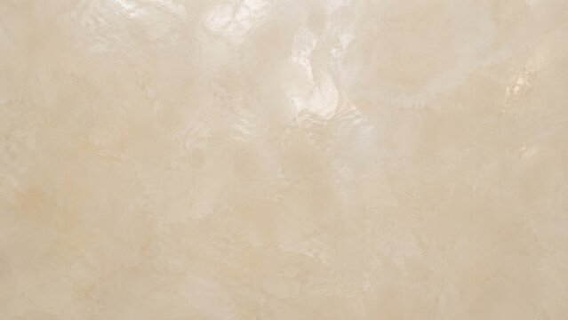 Close Up Surface Texture of Polished Cream Tadelakt
