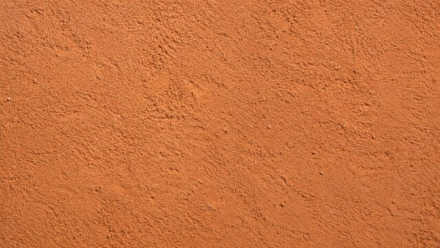 Raw Texture of Unfinished Terracotta Clay Wall Render