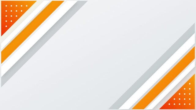 Abstract geometric background featuring diagonal orange stripes and dotted texture patterns for modern graphic design