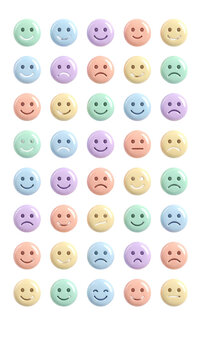 set of buttons