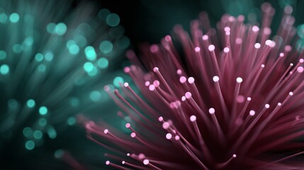 Obraz premium Beautiful abstract technology inspired by nature