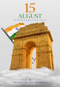 15th august national india public holiday dehli gate