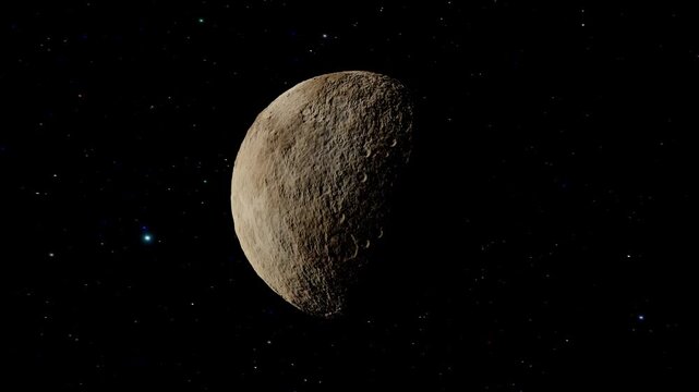 Sedna (Trans-Neptunian Object) - Distant Red Dwarf Planet Orbit 4K 60fps