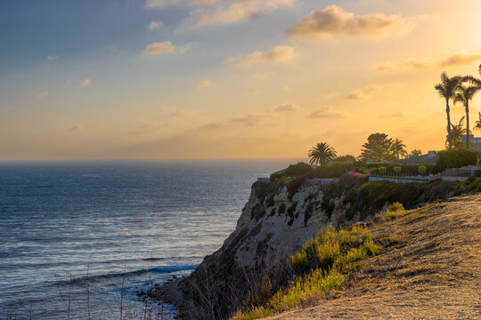 Coastal senic features of Rancho Pallas Verdes, California, USA