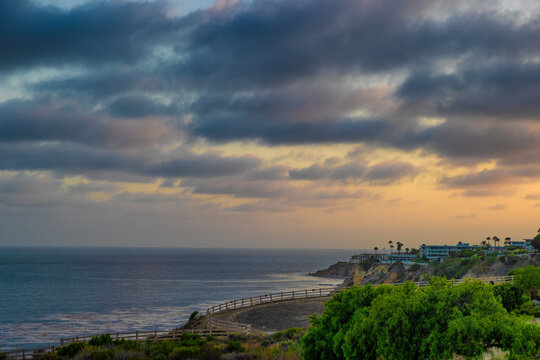 Coastal senic features of Rancho Pallas Verdes, California, USA
