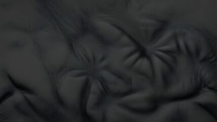 Naklejka premium Dark black leather texture with tufted button pattern
