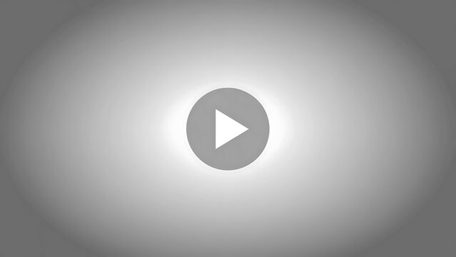 Play button icon with blurred background video streaming concept