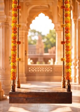 Happy hariyali teej indian festival background 