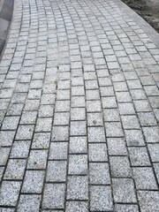 Nawierzchnia z kostki kamiennej  © WalDec