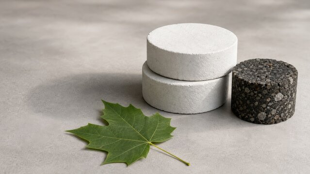 Cured Samples of Heat Reflective Pavement Coating