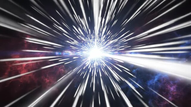 Abstract background with light streaks and motion blur