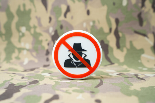 A symbol of countering espionage and intelligence in the military. Counterintelligence. Protecting critical information and infrastructure from enemy intelligence services.
