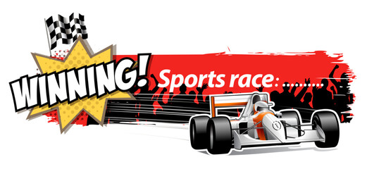Obraz premium race weekend
