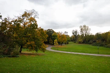 Beautiful Autumn Landscape at the Dusseldorf Hofgarten © James