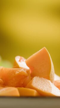 Fresh ripe apricots, peach and nectarine isolated on a white background. Colorful summer stone fruits with natural texture, healthy organic food, vegan nutrition, fresh harvest, juicy seasonal produce
