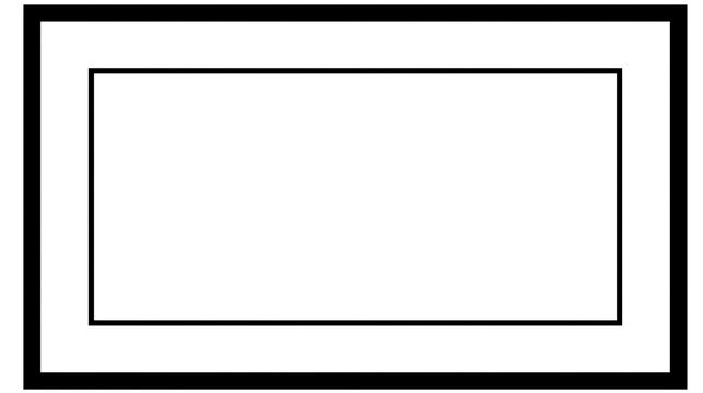 Black and white of a simple house outline minimalist house