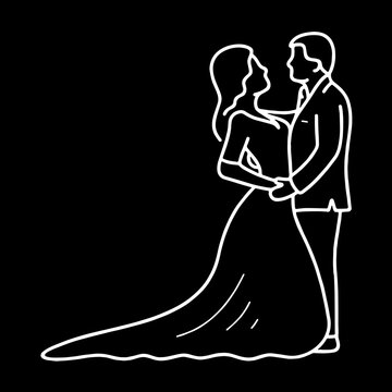 bride and groom