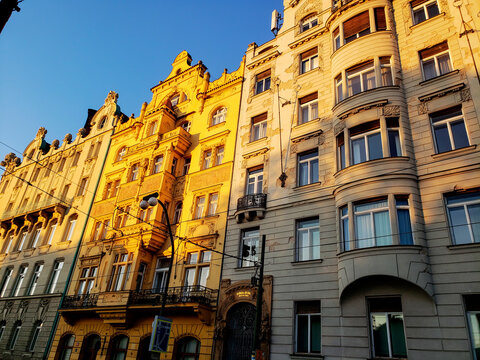 Street Scene, Prague, Czech Republic