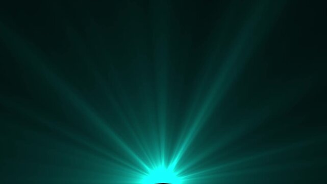 Abstract background with purple and teal light beams shining from opposite corners.Shine or sun effect on white cc light ray animation. Glitter, shiny, bright